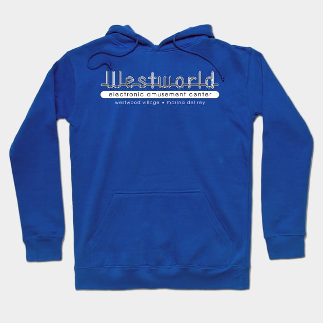 Westworld arcade Hoodie by Jimb Fisher Art